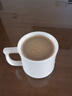 兮元記羊脂玉瓷馬克杯陶瓷喝水杯帶蓋簡約辦公杯純色泡茶杯咖啡杯涼水杯 羊脂玉瓷言宋水杯-簡裝370ml 曬單實(shí)拍圖