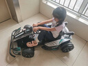 杜莎菲尼兒童卡丁車童車電動(dòng)漂移極速20km/h遙控可坐兒童節(jié)男孩生日禮物 鈦金灰+碳纖維尾燈+頭盔護(hù)具 曬單實(shí)拍圖
