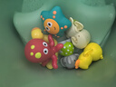 Hape【出口轉(zhuǎn)內(nèi)銷】吸吸樂(lè)戲水玩偶組章魚(yú)和海星寶寶生日禮物E0213 曬單實(shí)拍圖