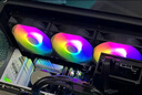 雅浚（ProArtist）360水冷散熱器 EA5SE 360一體式CPU散熱 240電腦ARGB風(fēng)扇 支持intel/amd 1700/am4/AM5平臺 EA5 360SE 黑色/支持1700/A 曬單實(shí)拍圖