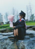 CEENIU學(xué)位學(xué)士服文科理科學(xué)位服大學(xué)生畢業(yè)禮服粉領(lǐng)拍照男女本科學(xué)士服 【粉領(lǐng)文科】學(xué)士服+學(xué)士帽 M (建議105-130斤) 曬單實(shí)拍圖
