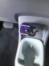 獨步者車載充電器180W超級快充帶伸縮線一拖五藍牙U盤多功能數(shù)顯聽歌 黑灰色【TC+TC+蘋果接口】多功能 曬單實拍圖