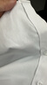 羅蒙（ROMON）純色商務(wù)職業(yè)正裝男士白襯衫工裝男裝短袖襯衣男CS72白色L 曬單實(shí)拍圖
