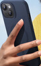 億色適用蘋果15液態(tài)硅膠手機(jī)殼 iPhone15 Magsafe磁吸充電保護(hù)套全包防摔超薄男女款藍(lán)色 曬單實(shí)拍圖