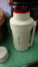 摩飛電器（Morphyrichards）電熱水壺便攜式燒水壺旅行熱水壺?zé)婵毡貕夭讳P鋼保溫瓶大容量戶外 MR6061 1L 椰奶白 曬單實(shí)拍圖