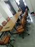 吉贈實(shí)木小型會(huì )議桌椅組合6人位簡(jiǎn)約現代會(huì )議室接待洽談桌輕奢高級感 1.8米洽談會(huì )議桌+沃倫辦公椅*6 曬單實(shí)拍圖