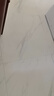 貝悅廚房專用地板貼自粘防水防滑地磚貼紙翻新瓷磚貼pvc陽(yáng)臺(tái)地板革 爵士白 60*60cm/片【15片裝】 曬單實(shí)拍圖