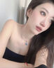 DAISY DREAM劉亦菲同款銀色莫比烏斯耳環(huán)女小眾設(shè)計(jì)高級(jí)感耳圈2025年新款耳飾 莫比烏斯耳環(huán) 曬單實(shí)拍圖