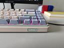 阿米洛（Varmilo） 迷你洛系列minilo 有線鍵盤(pán) 游戲鍵盤(pán) 辦公鍵盤(pán) 便攜鍵盤(pán) 三模VXT67尤加利 透殼Cherry茶軸RGB 曬單實(shí)拍圖