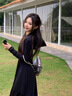 馬迪安（MrrDean）冰絲修身防曬衣女防紫外線(xiàn)2025夏季新款時(shí)尚防曬服寬松透氣防曬衫 黑色 (可拆大帽檐) M 【推薦80-100斤】 曬單實(shí)拍圖
