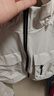 迪卡儂SPW戶外秋季女工裝服防潑水短款城市機(jī)能運(yùn)動外套米白S-5446591 曬單實(shí)拍圖