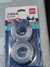 得力（deli）透明膠帶切割器套裝 18mm*20m加厚高粘小膠帶 開學(xué)必備學(xué)習(xí)用品 錯(cuò)題整理學(xué)生文具 2卷 30039 曬單實(shí)拍圖
