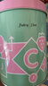 西鐵城（CITIZEN）手表 Juicy Tint系列石英不銹鋼表帶時尚簡約女表 EJ6123-81W 復(fù)古綠方盤 曬單實拍圖