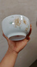 琉皓景德鎮(zhèn)釉下彩陶瓷碗飯碗健康中式小清新可微波餐具加厚防燙米飯碗 6英寸面碗6個 曬單實拍圖