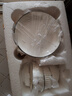 肅匠陶瓷餐具簡約盤子碗套裝純白釉下彩餐具套裝釉下彩碗碟套裝微波爐 山田16件套(4碗4盤4勺4筷) 16頭 曬單實拍圖