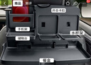 仟居佳 車載小桌板電腦桌折疊餐桌汽車后座飯桌后排神器車用桌餐盤 可折疊 曬單實拍圖