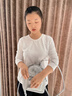 瞬子雙肩包小背包大學(xué)生包包女小眾可愛(ài)通勤百搭小背包銀色母節禮物 迷你小背包【銀色】 曬單實(shí)拍圖
