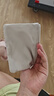 無印良品（MUJI）再生聚酯纖維 雙拉鏈包收納袋 居家旅行數(shù)據(jù)線小收納包便攜零錢包 米色/S/長13.5*寬10cm 曬單實拍圖