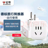 公牛（BULL）2位德標(biāo)旅行插座/德標(biāo)轉(zhuǎn)國(guó)標(biāo)電源轉(zhuǎn)換器/國(guó)外使用（德國(guó) 西班牙 法國(guó) 韓國(guó) 等）GN-L01G無(wú)開(kāi)關(guān) 曬單實(shí)拍圖