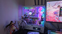 瓦爾基里（VALKYRIE）VK03 WHITE 白色 ATX 游戲電腦臺式機箱 支持360水冷 6.2吋觸摸屏 270°海景房 曬單實拍圖