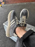 東方駱駝莆田男鞋春季2026新款潮牌厚底阿甘鞋青少年跑步運動(dòng)鞋老爹鞋子男 灰色 42 曬單實(shí)拍圖