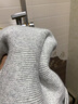 趣木也仿羊絨圍巾材料包自織圍巾毛線團(tuán)手工編織diy材料包送男女友圍巾 米白色【6團(tuán)線+禮盒+教程+竹針】 曬單實(shí)拍圖