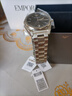 EMPORIO ARMANI阿瑪尼手表男士石英表鋼帶防水歐美表腕表生日情人節禮物送男友 AR11622 曬單實(shí)拍圖