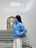 波司登25年輕薄羽絨服女90絨寬松短款顯瘦短款保暖外套B250135326 曬單實(shí)拍圖