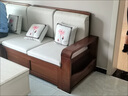 林森與樹(shù)沙發(fā) 實(shí)木沙發(fā)客廳中式家具現(xiàn)代簡(jiǎn)約冬夏兩用儲(chǔ)物沙發(fā)坐墊可拆洗 三人位+茶幾【2.22M】 【基礎(chǔ)款】棉麻+海綿 曬單實(shí)拍圖