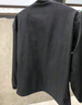 羅蒙（ROMON）夾克男春季商務(wù)外套男士通勤休閑立領(lǐng)上衣服男裝 黑色 2XL  曬單實(shí)拍圖