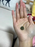 曼古帝和田玉小福包袋深晴水料湖水綠青玉吊墜S925純銀鍍金國(guó)風(fēng)項(xiàng)鏈 和田玉小福袋吊墜(含銀鏈子) 曬單實(shí)拍圖