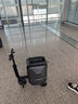 星夢馳全新智能電動行李箱騎行拉桿旅行登機箱機箱大容量智能代步密碼箱 黑色（可登機）一塊電池 曬單實拍圖
