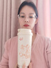 趣木也創(chuàng  )意個(gè)性文字保溫杯大容量奶茶咖啡杯網(wǎng)紅保冷水杯子學(xué)生男女 FA374哈哈哈+掛繩 520ml 曬單實(shí)拍圖