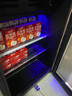 新飛（frestec）冰吧冷藏柜 歐式恒溫紅酒柜酒店家用電冰箱迷你小型單門辦公室保鮮展示留樣茶葉飲料藥品柜 90升黑內(nèi)膽【冷藏+微冷凍+帶燈+帶鎖】 曬單實(shí)拍圖
