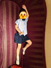羅蒙男童小西裝背帶套裝男寶周歲生日花童禮服兒童演出服 藏青色120 曬單實(shí)拍圖