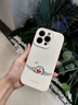 岡科【哆啦A夢】適用蘋果16promax液態(tài)硅膠手機殼iPhone15相機拍照按鍵全包14防摔保護套磁吸13男女12 磁吸【古董白】 iPhone16ProMax 曬單實拍圖