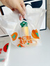 威爾基手提袋塑料袋禮品袋子小號(hào)包裝袋蛋糕外賣打包禮物小禮袋烘焙甜品 心想柿成【小號(hào)20*30】50個(gè) 曬單實(shí)拍圖