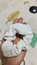 加恩倍薄荷曼波發(fā)飾藍(lán)綠色大腸發(fā)圈新款頭繩復(fù)古法式高級感韓系溫柔 白色一個裝 曬單實(shí)拍圖