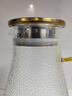SUSHI CERAMICS耐熱玻璃壺水壺家用果汁壺水壺加厚錘紋貴妃壺1800ml 曬單實(shí)拍圖