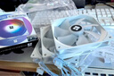 利民（Thermalright） TL-C14CW-S 白色argb14cm機箱風扇幻彩風扇ARGB TL-C14CW-S白框幻彩 (單包盒裝版) 曬單實拍圖