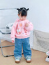 班喜迪女童牛仔褲春秋款2025新款洋氣兒童褲子童裝直筒褲秋裝寶寶休閑褲 藍色 春秋款 90 cm 曬單實(shí)拍圖