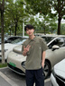 LAZY DAY TREND戶(hù)外防曬涼感速干半拉鏈POLO衫男士夏季寬松工裝短袖T恤 叢林綠 XL 曬單實(shí)拍圖