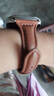 添賦適用vivo watch gt表帶真皮iqoo watchgt小蠻腰vivo手表帶watchgt智能配件替換帶女 摩卡棕銀扣【小蠻腰真皮表帶】 VIVO WATCH GT-配銀色連接器22mm 曬單實(shí)拍圖
