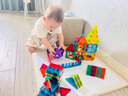 布魯奇彩窗磁力片兒童玩具男孩3-6歲磁力積木磁性益智玩具1-3歲生日禮物 曬單實拍圖