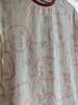 京東京造10A抗菌兒童家居服女孩睡衣女童寶寶透氣排汗套裝童裝槳果紅140 曬單實(shí)拍圖