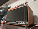 漫步者（EDIFIER）S300 高品質復古藍牙音箱 HiFi級一體式大功率音響 居家音響 桌面音響 暖棕咖 曬單實拍圖