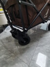 奧然戶外露營車便攜式折疊推車野餐車尾部延伸拉車加長拖車遛娃擺攤車 360L 咖色-8cm雙剎輪寬+后開模式 曬單實拍圖