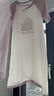 童泰（TONGTAI）寶寶睡袍夏季嬰兒睡裙兒童家居袍男女童空調(diào)服護肚睡衣白色90cm 曬單實拍圖