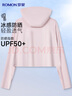 羅蒙【UPF50+】防紫外線冰絲防曬衣女款夏季戶外速干斗篷皮膚衣服外套 曬單實(shí)拍圖