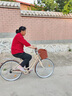 邦德富士達(dá) 自行車女式24/26寸學(xué)生成人城市通勤復(fù)古淑女單速/7級(jí)變速買菜車 26寸鋼架單速 奶咖色 曬單實(shí)拍圖